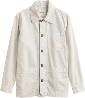 REG COTTON / LINEN OVERSHIRT
