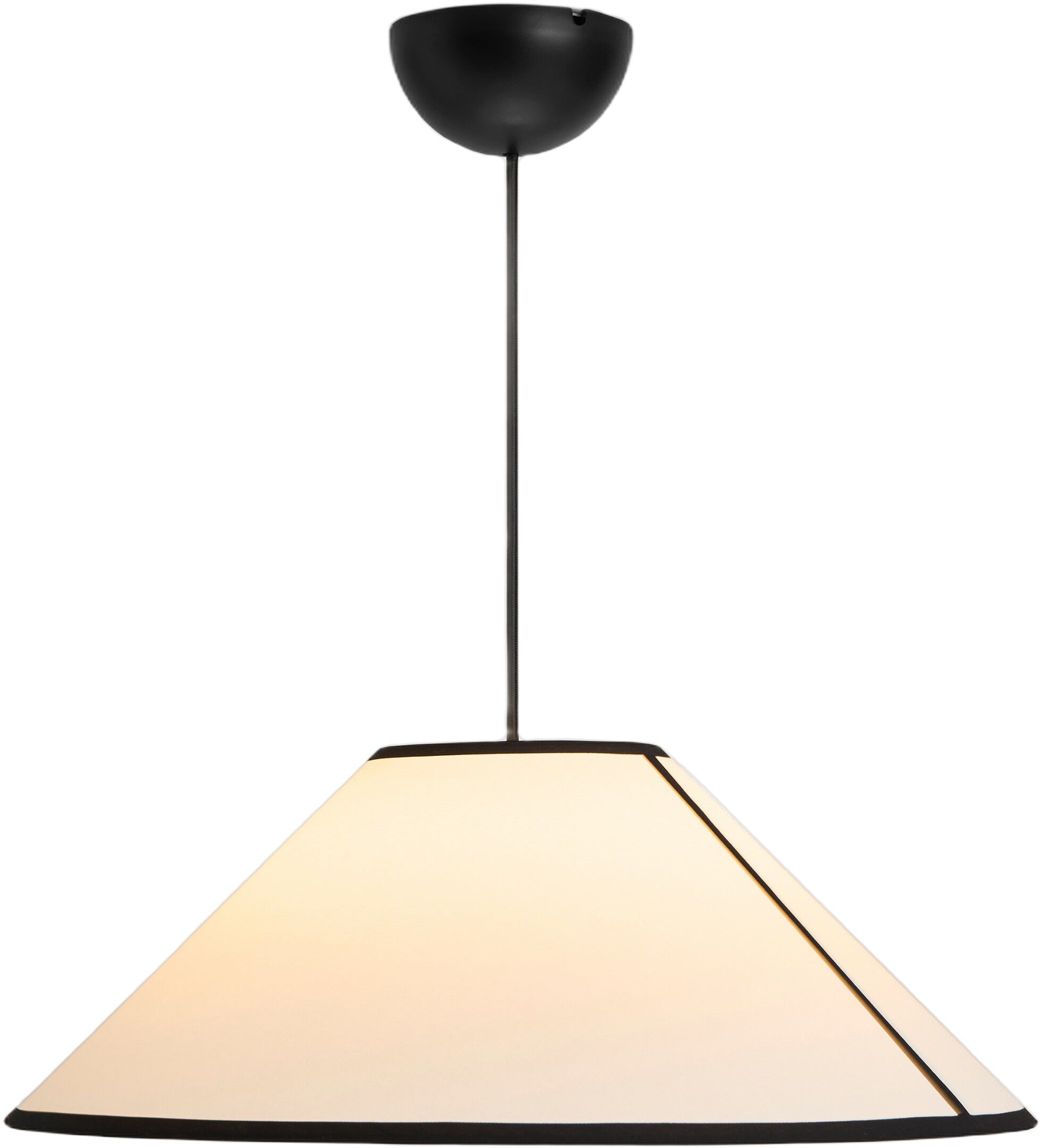 Ava Cone Pendant-500-White