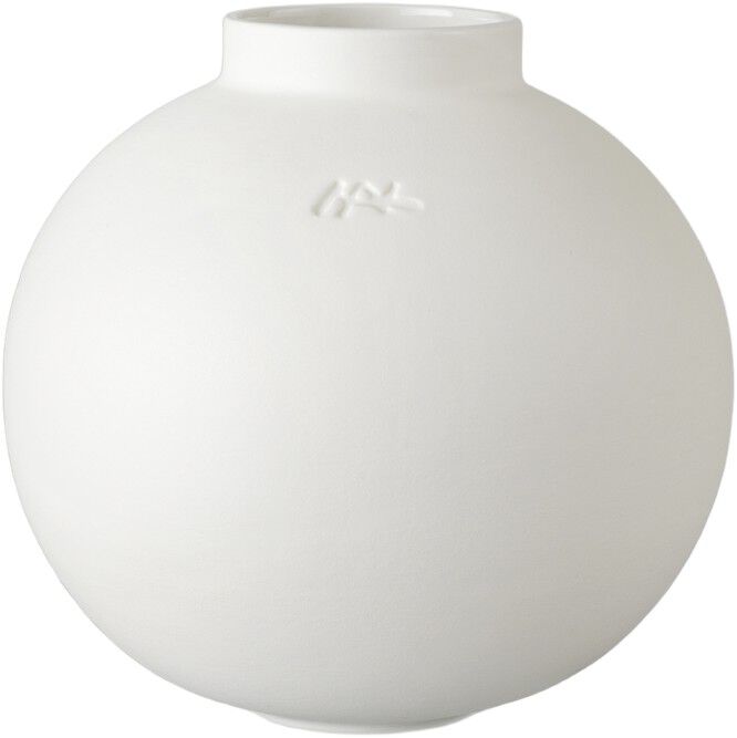 Globo Vase H20 cm hvid