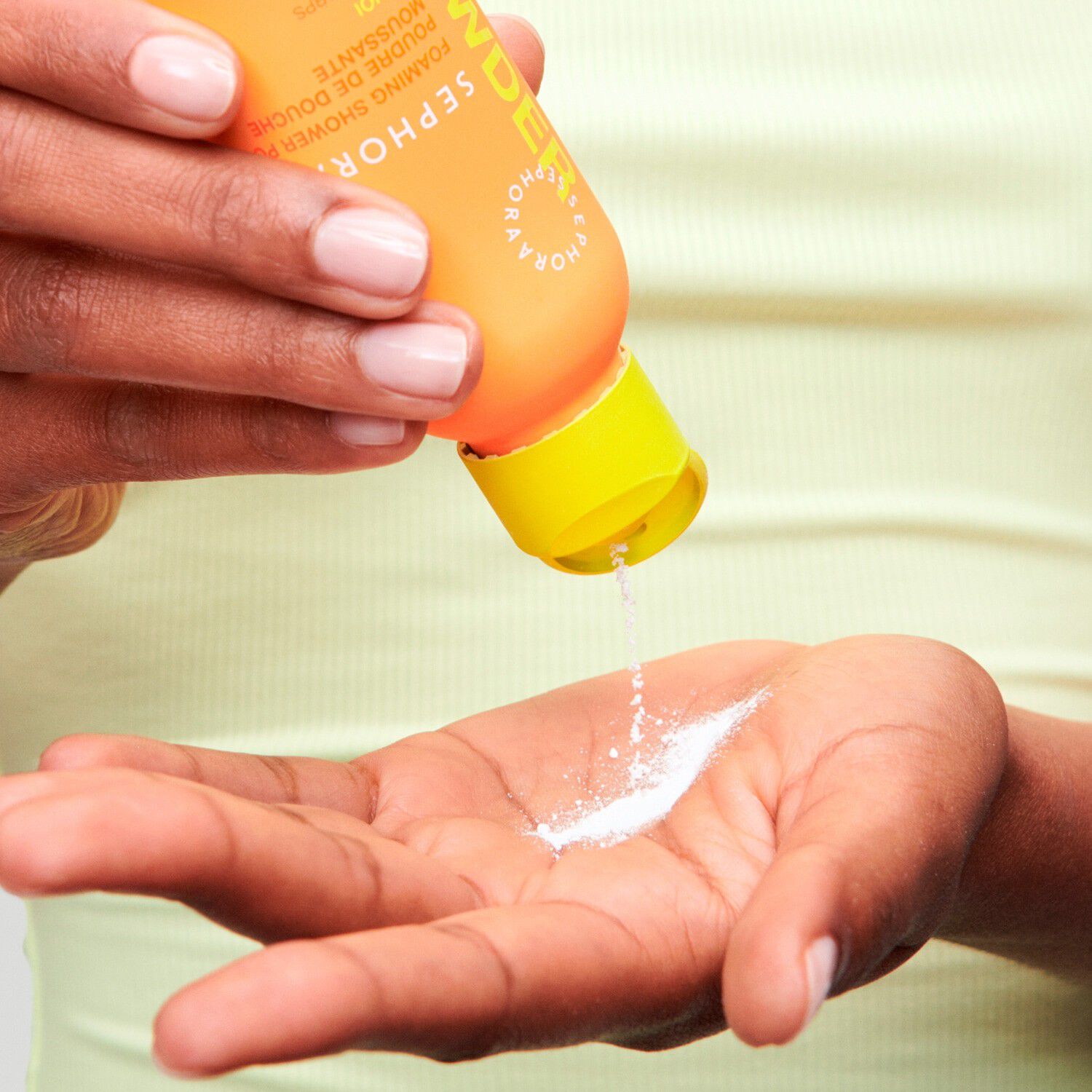 Skummende brusepulver - krop