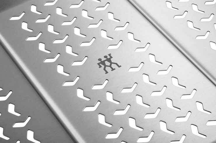 BBQ+ Grillkurv XL Sølv Rektangulær