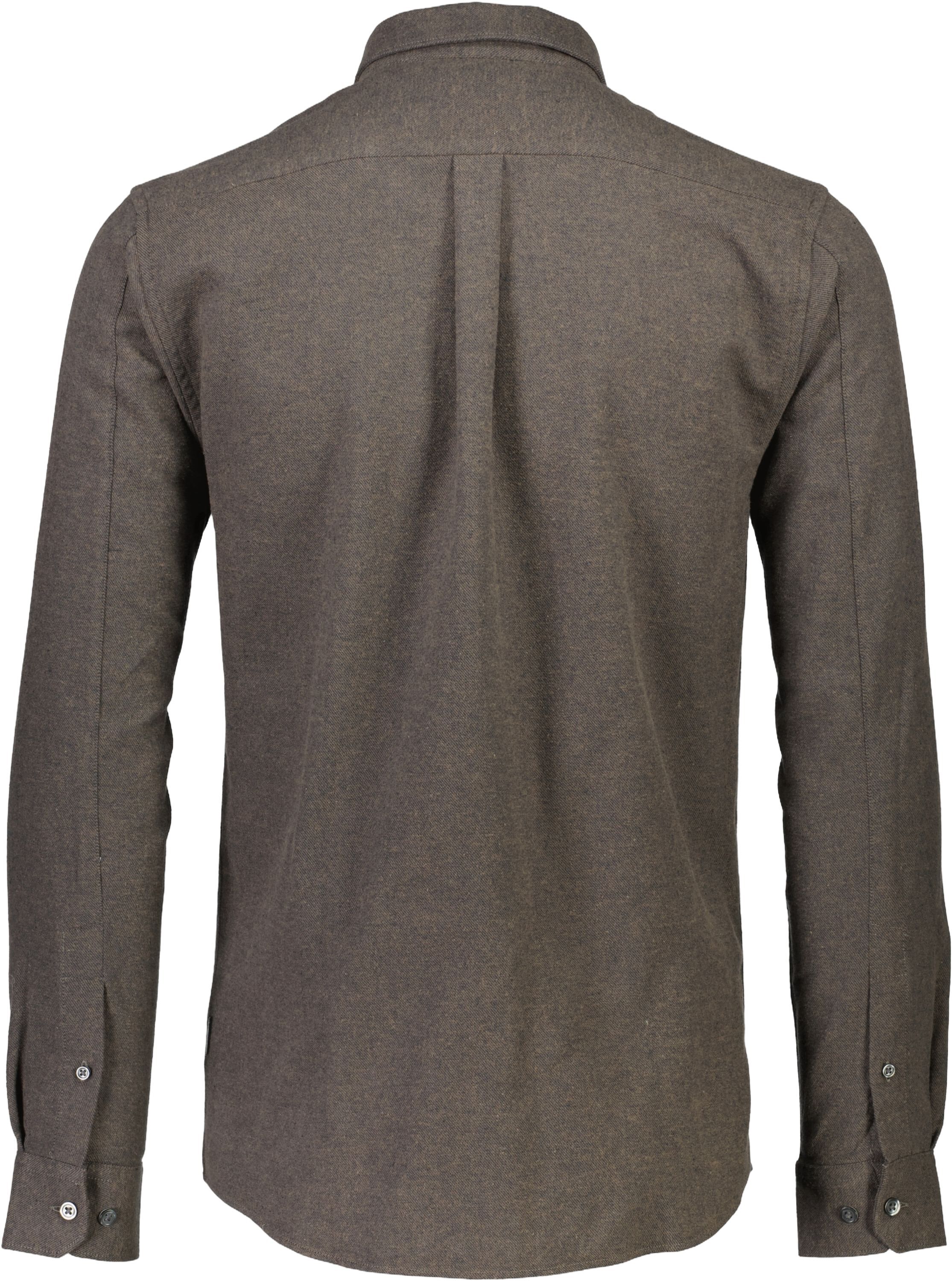 Brushed twill shirt L/S