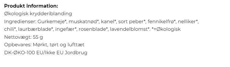 Ras el Hanout, &Oslash;KO