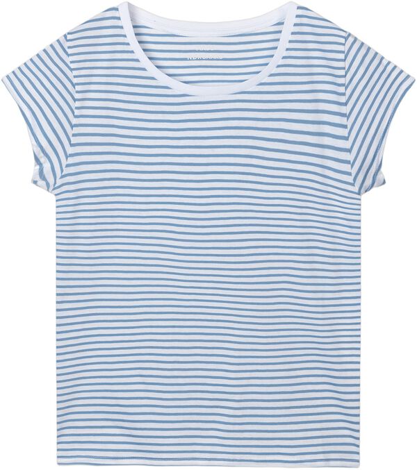 Fine Jersey Stripe Teasy Tee FAV
