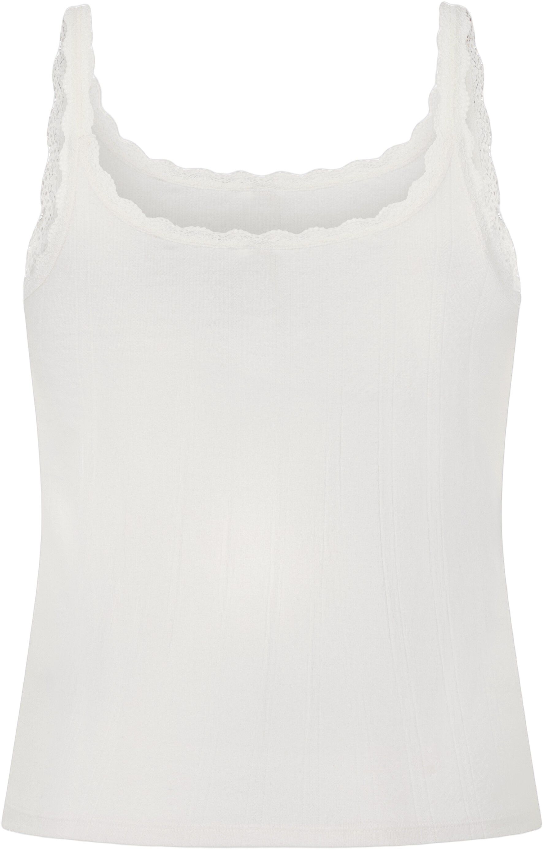 SINGLET POINTELLE LACE