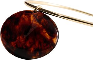 Rigid collar with circular beading