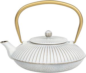 Tekande, off-white/guld, st&oslash;bejern, 1,1L, LINHAI