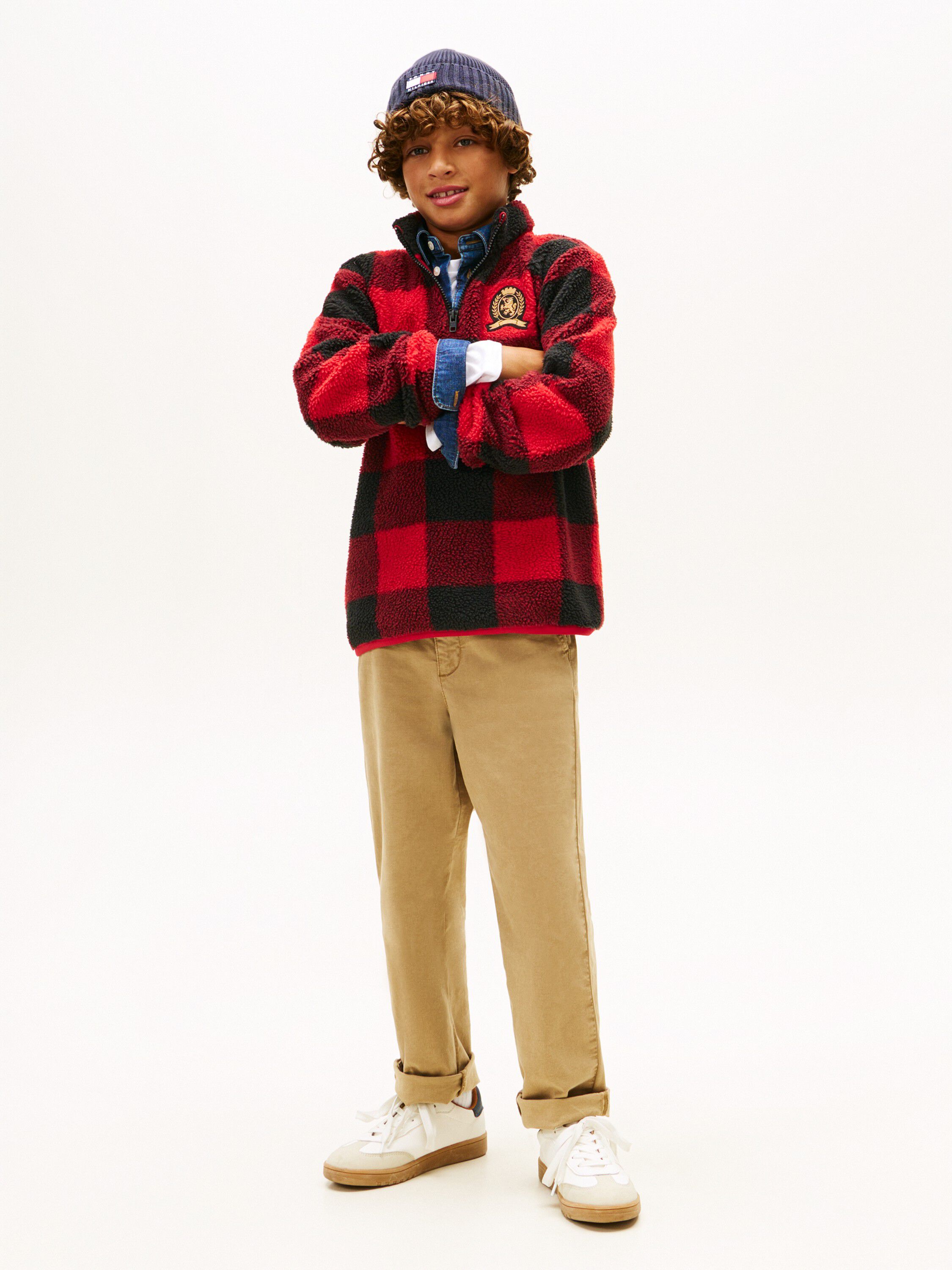 Essential Herringbone Twill Relaxed Carpenter Trousers