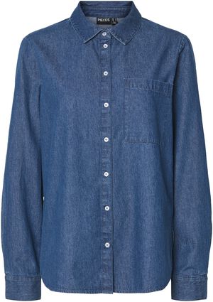 PCTENIM LS SHIRT WVN BC