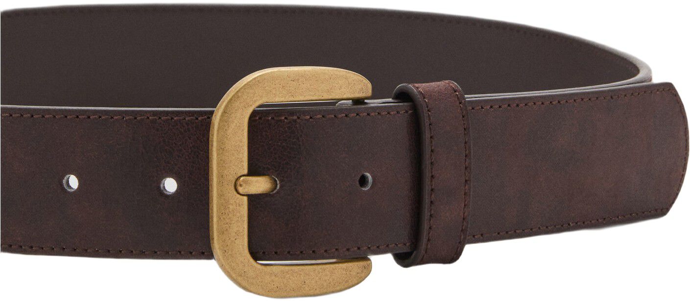 Square buckle belt