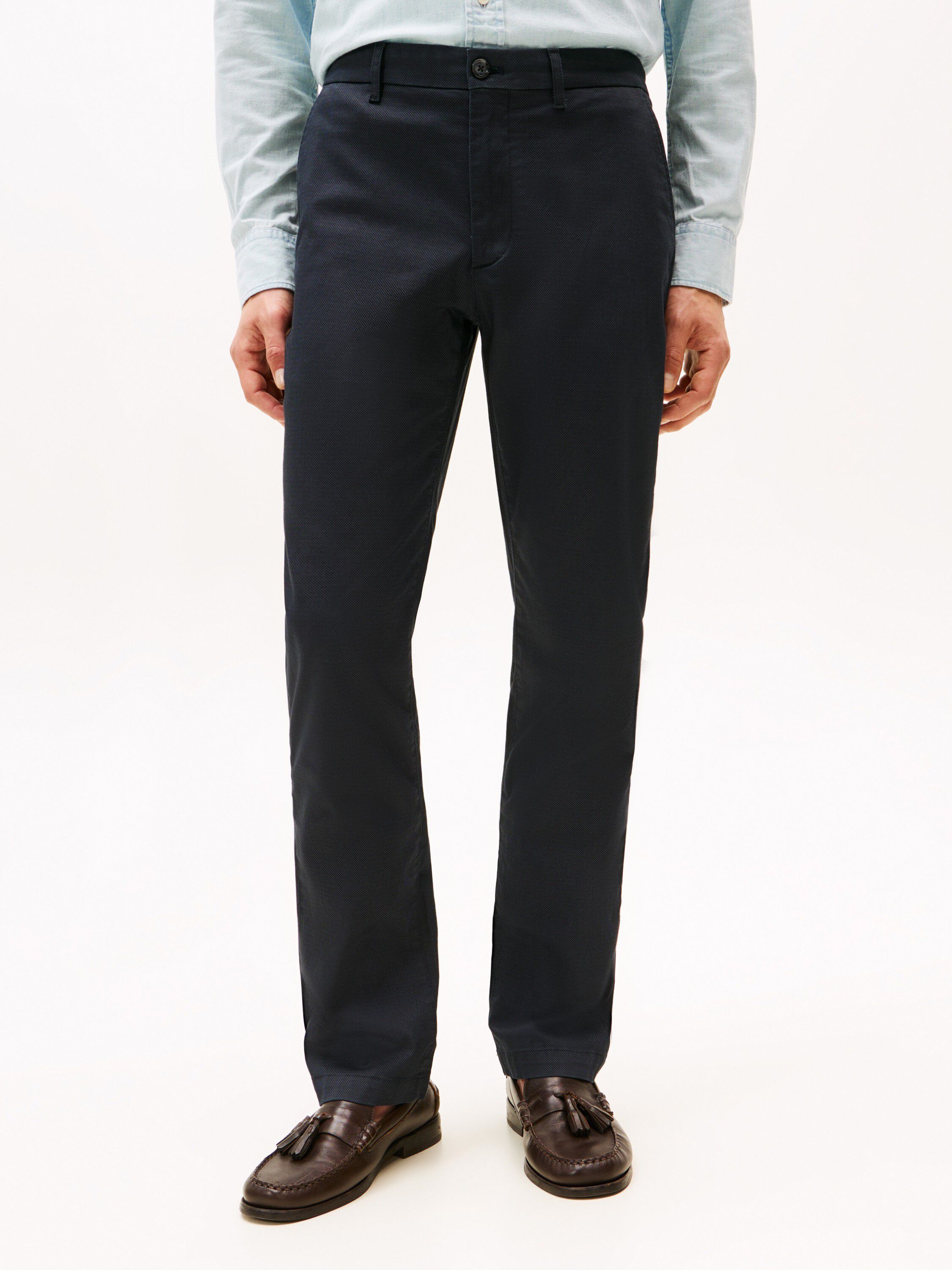 DENTON PRINTED STRUCTURE CHINO