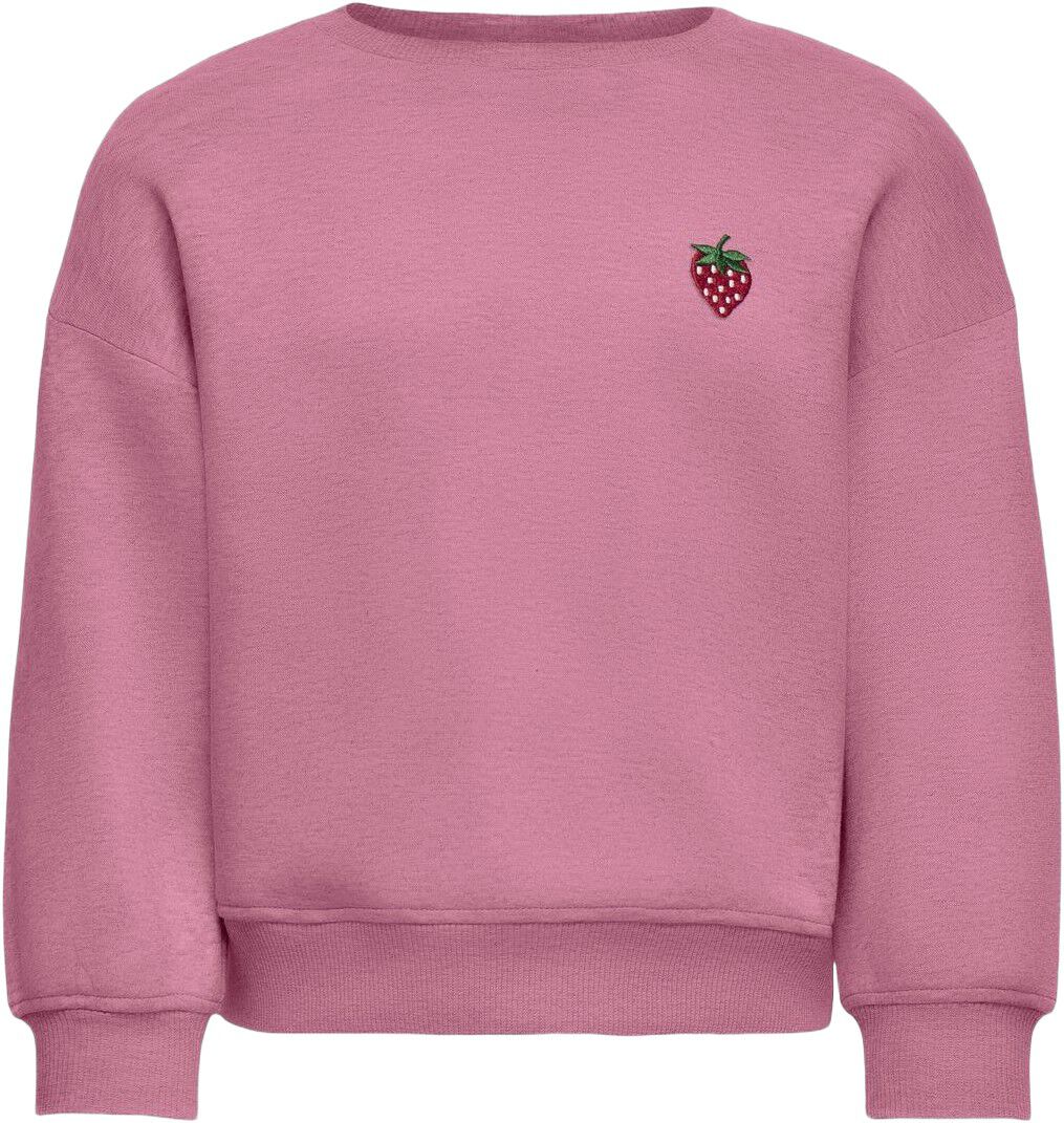 KMGSWEAT L/S CREW EMB LOOSE SWT NOO