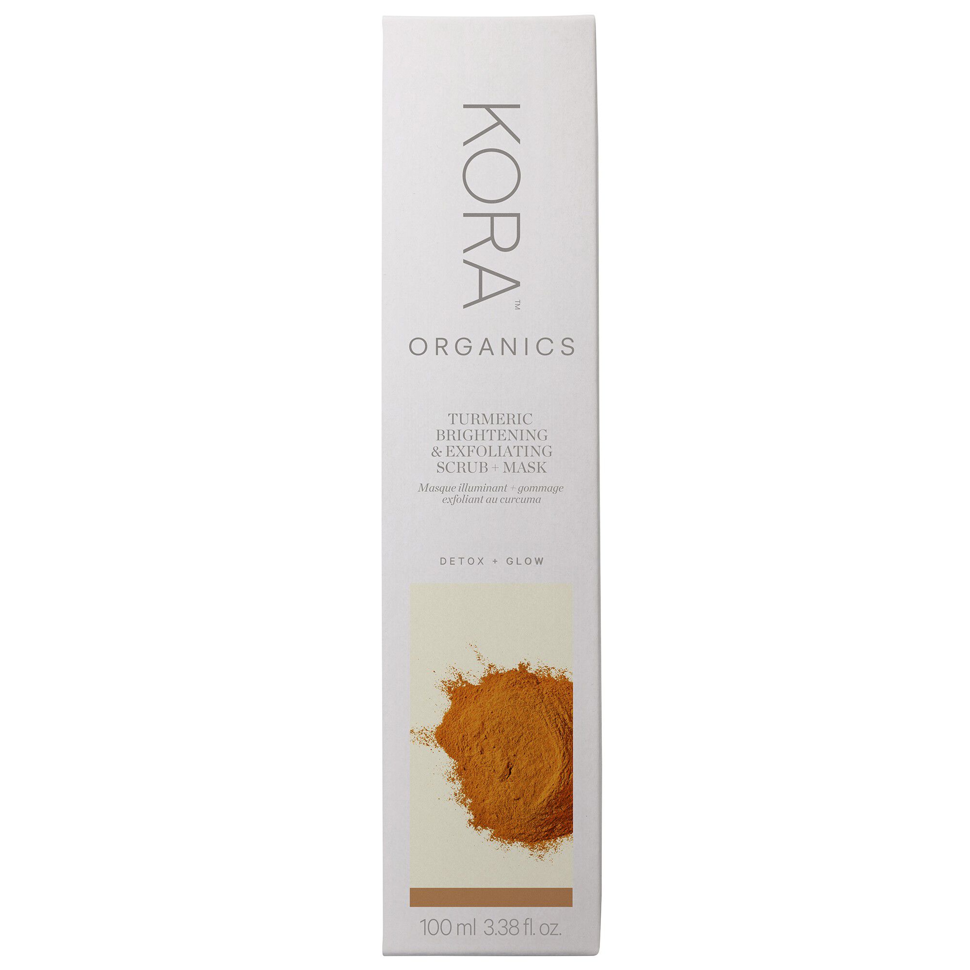 Turmeric Brightening & Exfoliating Mask, 2-in-1