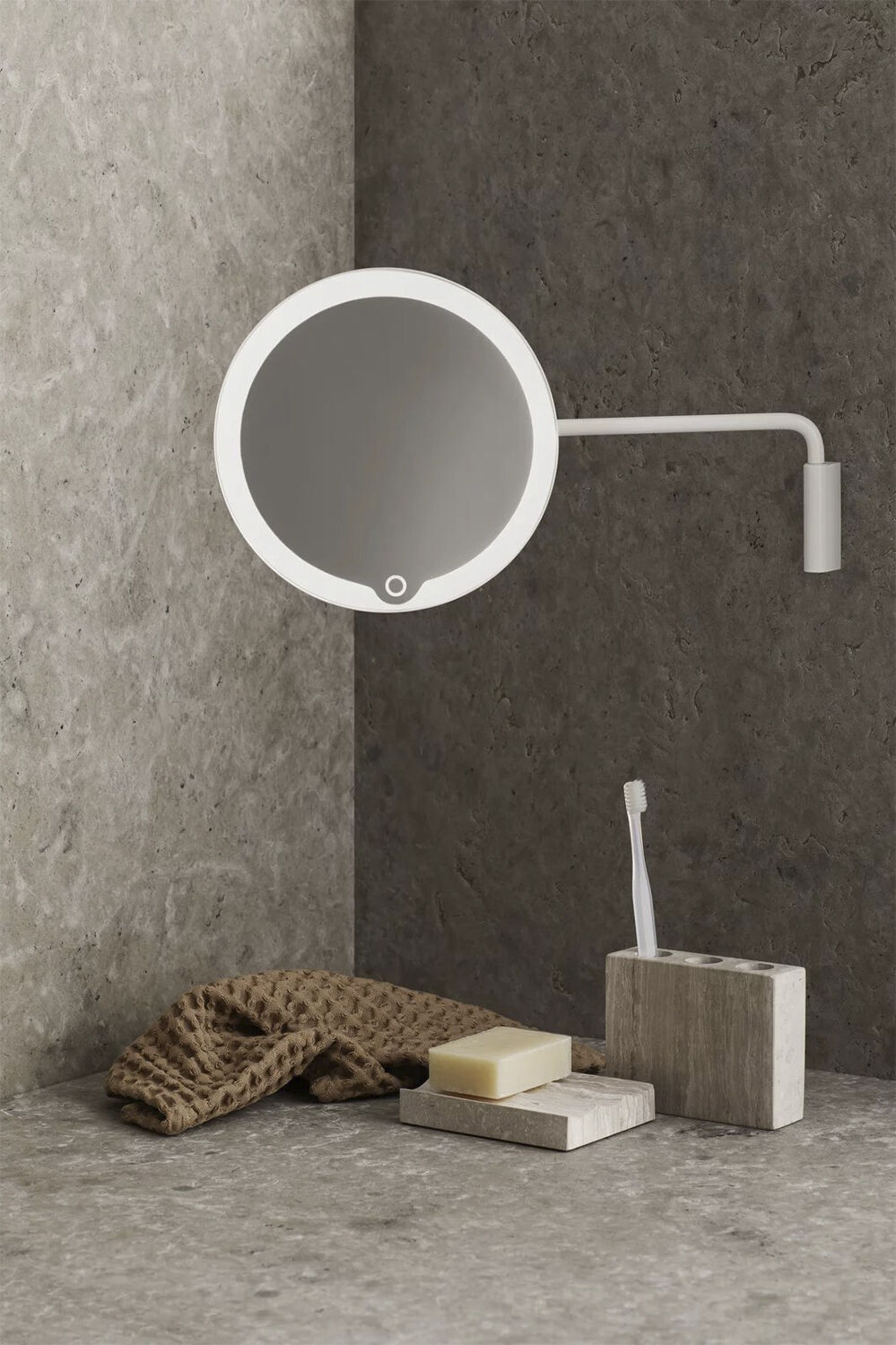 Wall mounted LED Vanity Mirror -MODO- Wei&szlig;