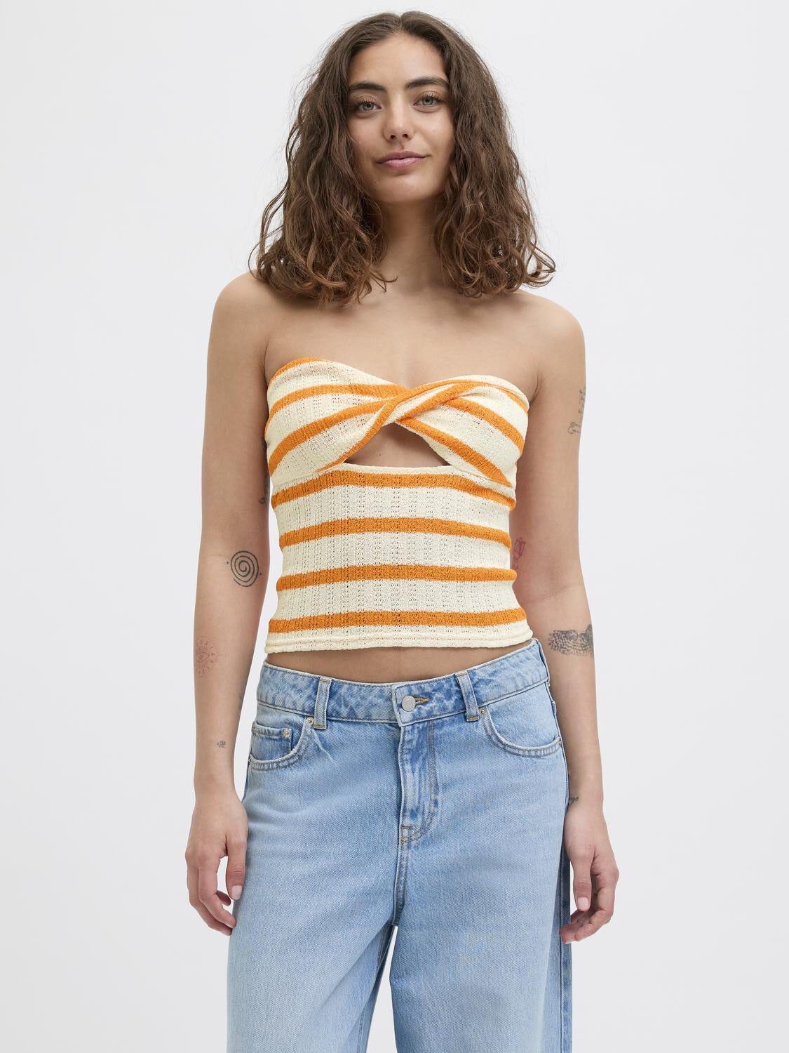 JXLINNEA BANDEAU TWIST TOP JRS