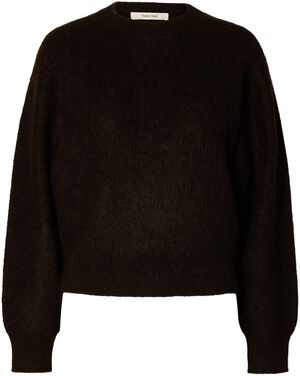 SLWMIRA LS KNIT SHORT O-NECK NOOS