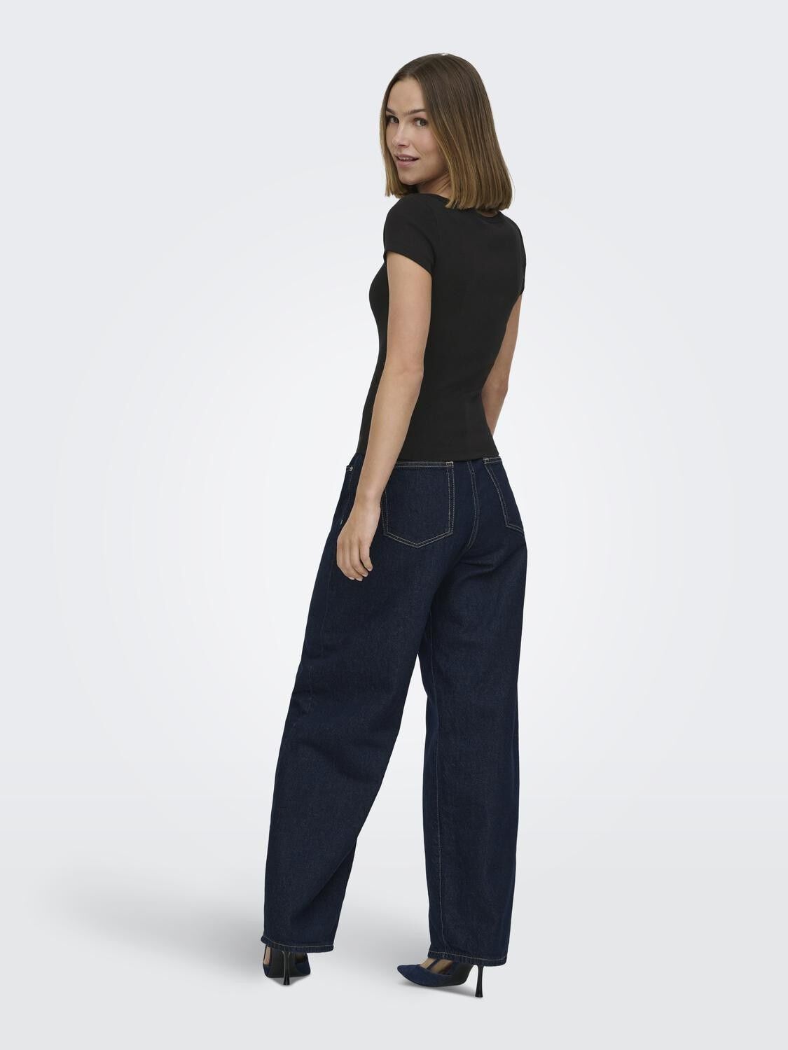 ONLFENJA S/S BOATNECK TOP JRS