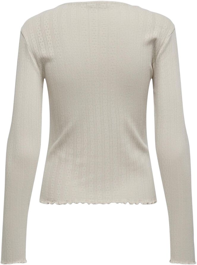 ONLCARLOTTA L/S TOP NOOS JRS