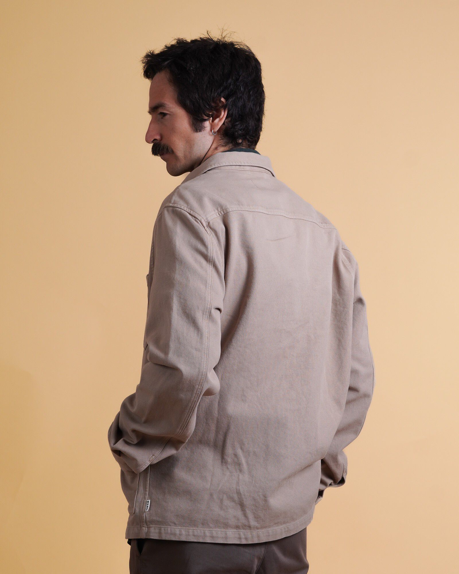 TWILL MEN'S OVERSHIRT