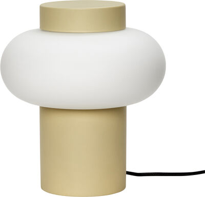 Camp Table Lamp Sand/White