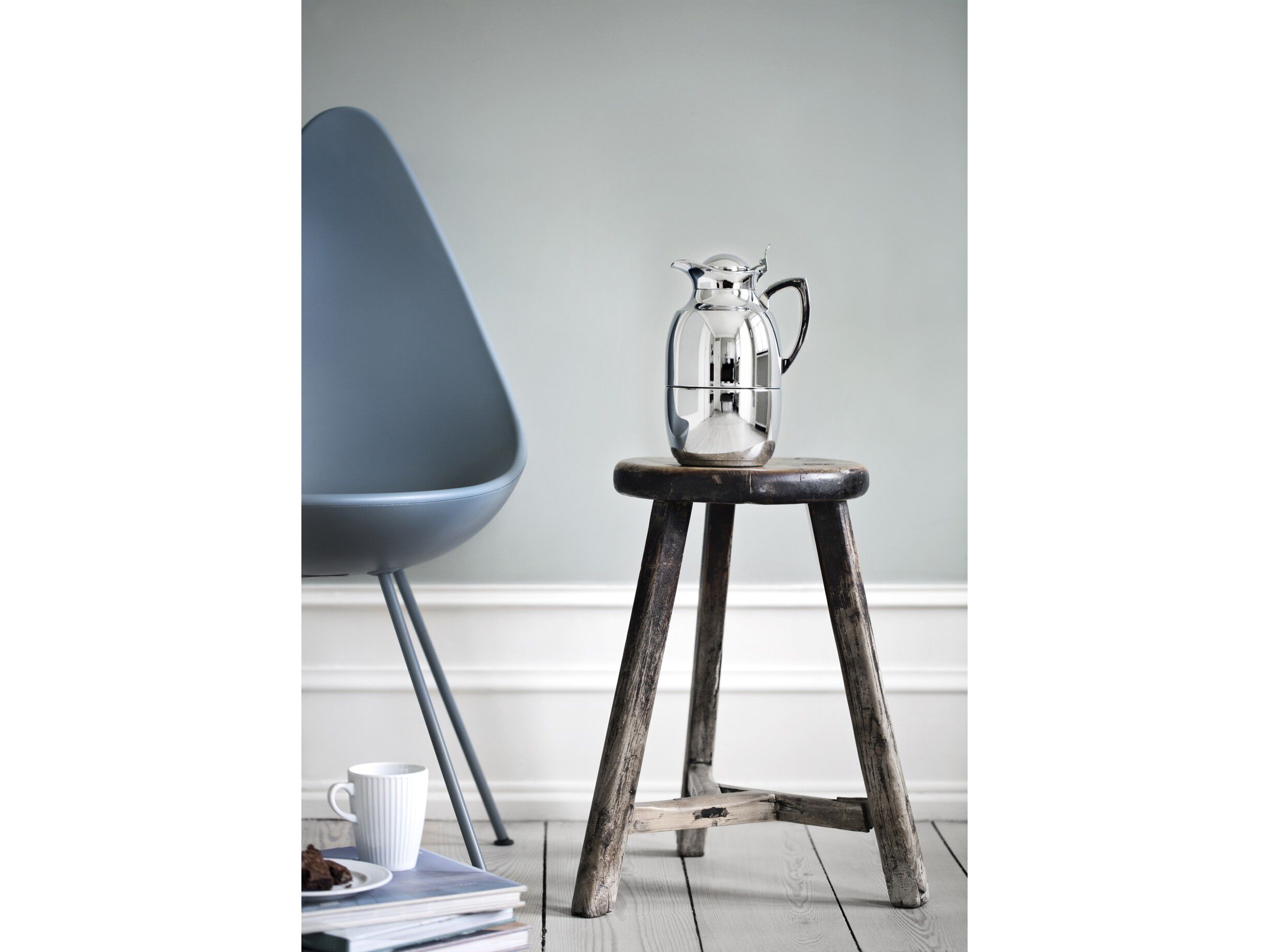 Termokande Juwel 1 liter Forkromet st&aring;l