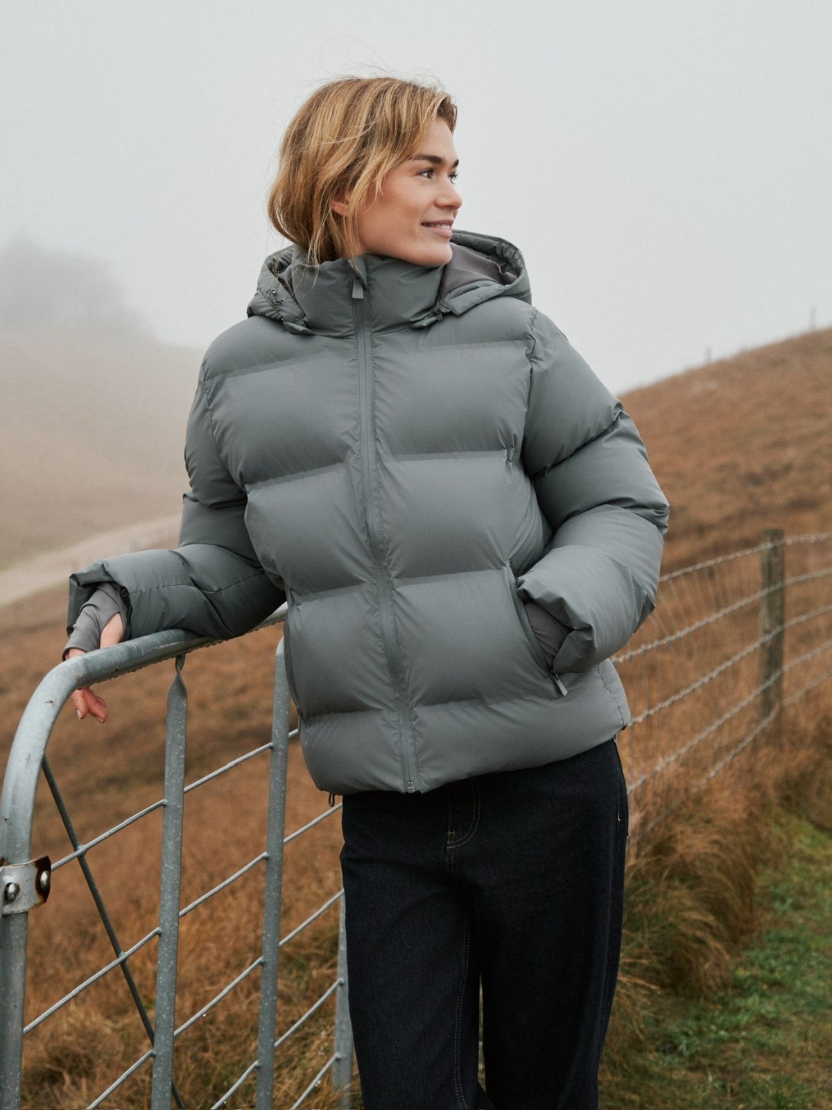 Fox C Water Repellent Puffer Jacket