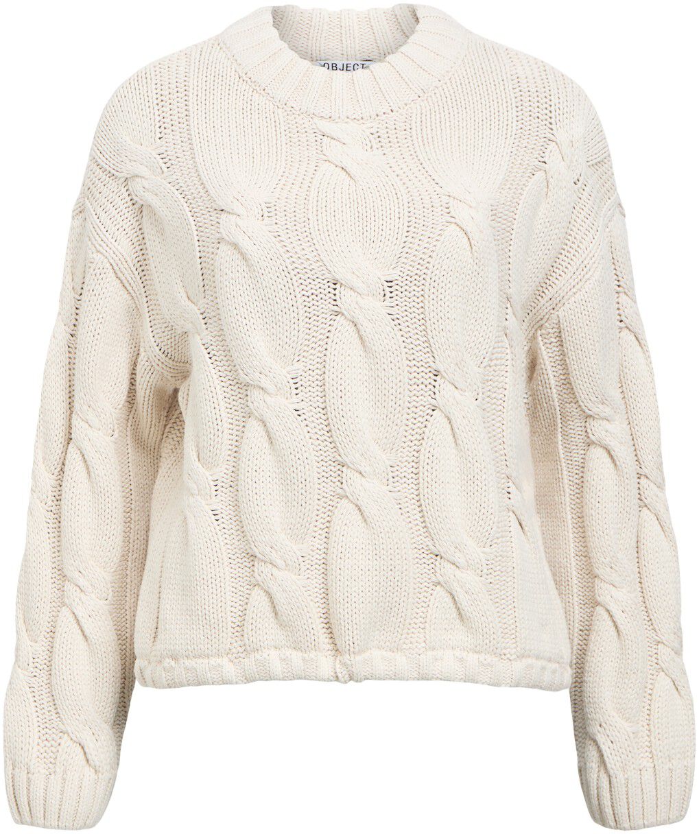 OBJBAY L/S LO KNIT PULLOVER E PA 25