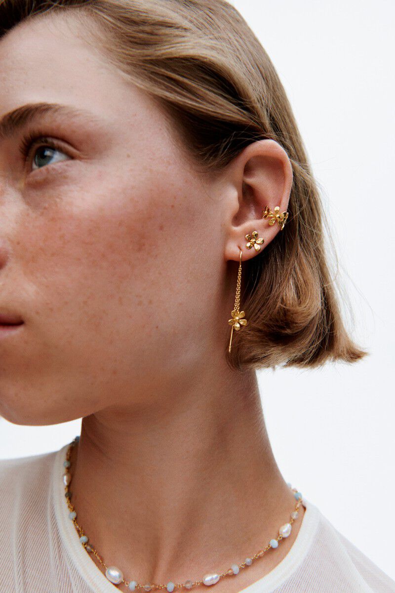 Wild Poppy Earchains