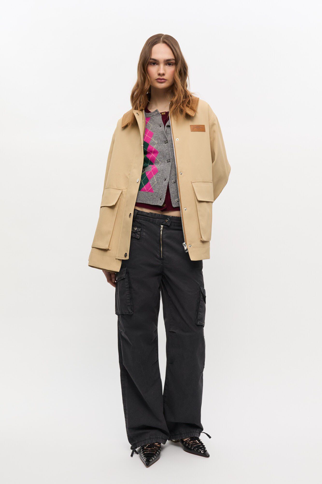 Heavy Twill Midi Jacket