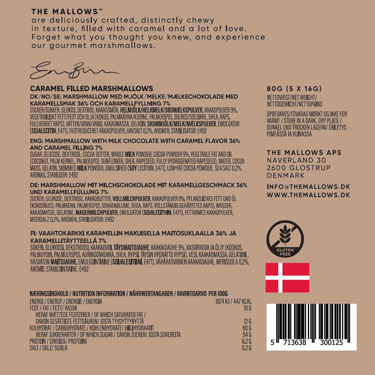 Caramel Filled Mallows + Double Caramel Chocolate