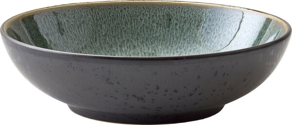 Pastaskål 20cm Sort/Grøn BITZ