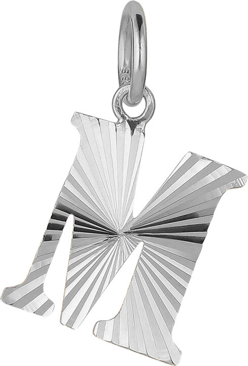 Reflection Letters, gold-plated sterling silver-A