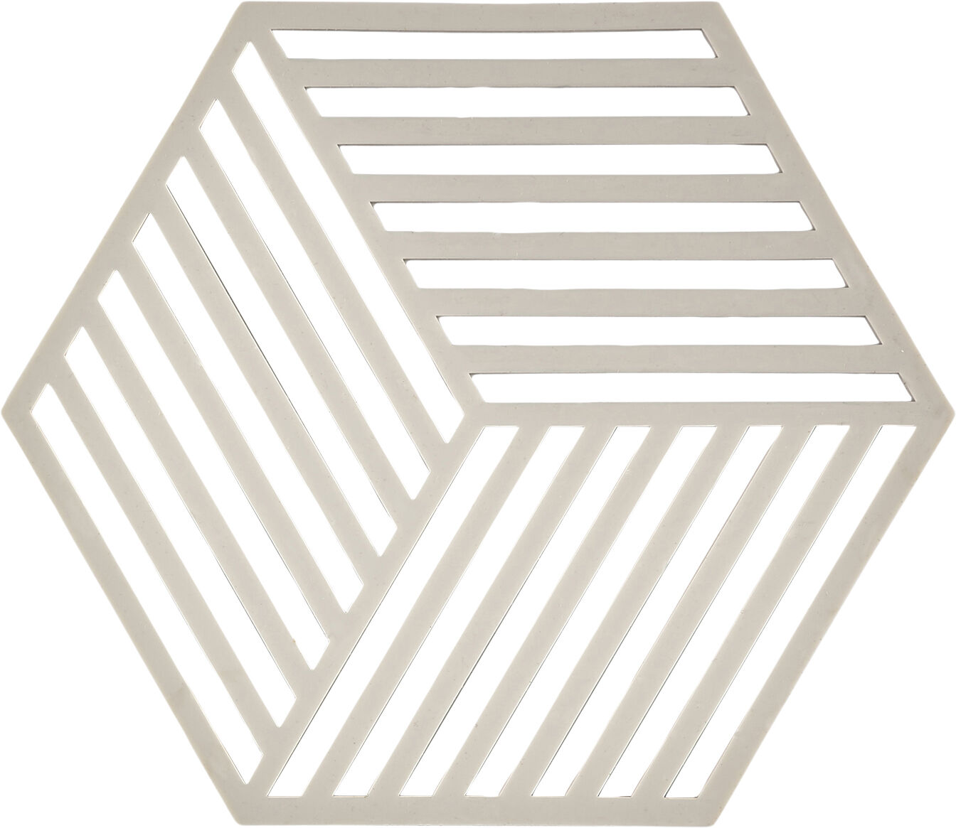 Bordsk&aring;ner Warm Grey Hexagon