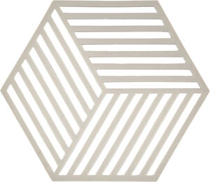 Bordskåner Warm Grey Hexagon