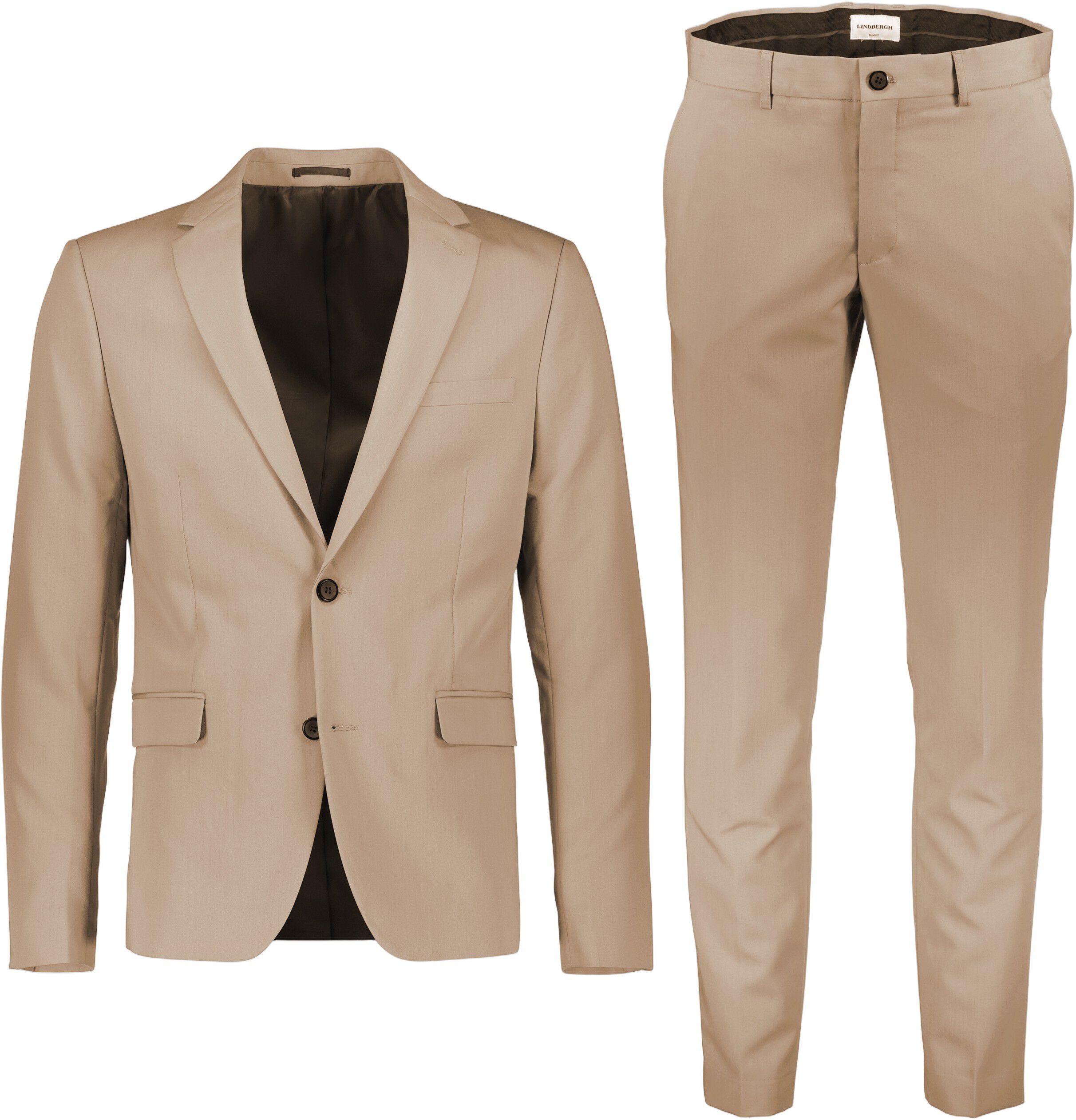 Fine twill stretch suit