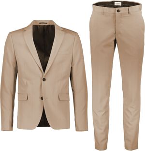 Fine twill stretch suit