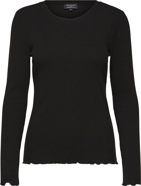 SLFANNA LS CREW NECK TEE S NOOS