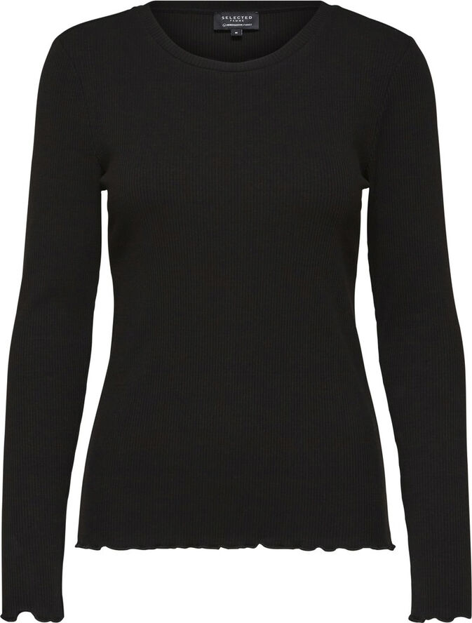 SLFANNA LS CREW NECK TEE S NOOS