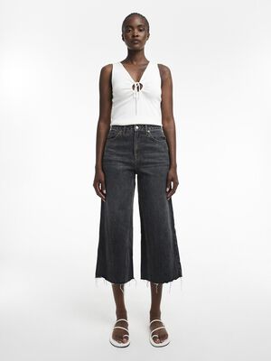 TSVERA HR WIDE CROPPED DNM JEANS BL