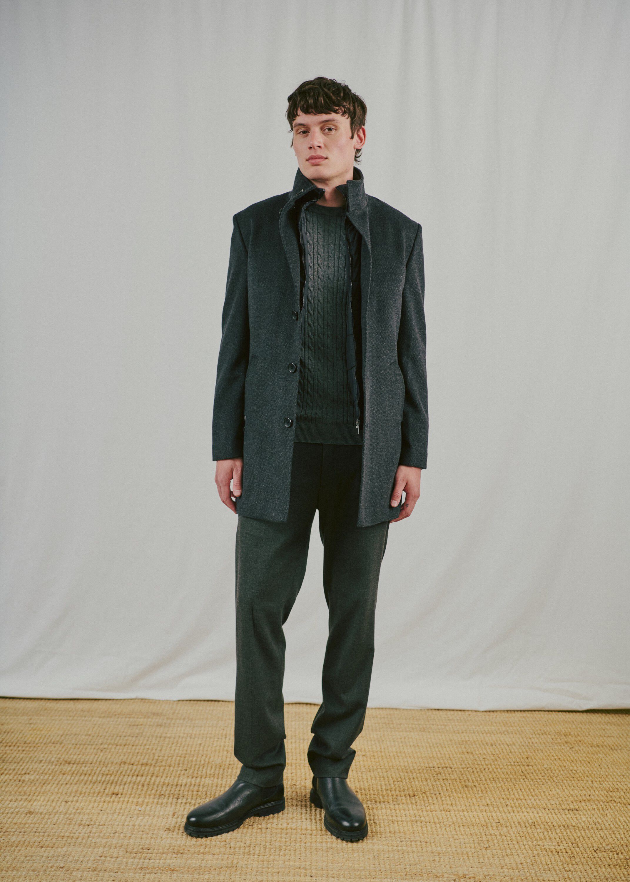 Bs Ontario Slim Fit Coat