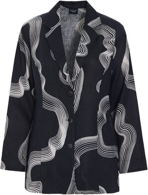 Hikazu jakke med revers