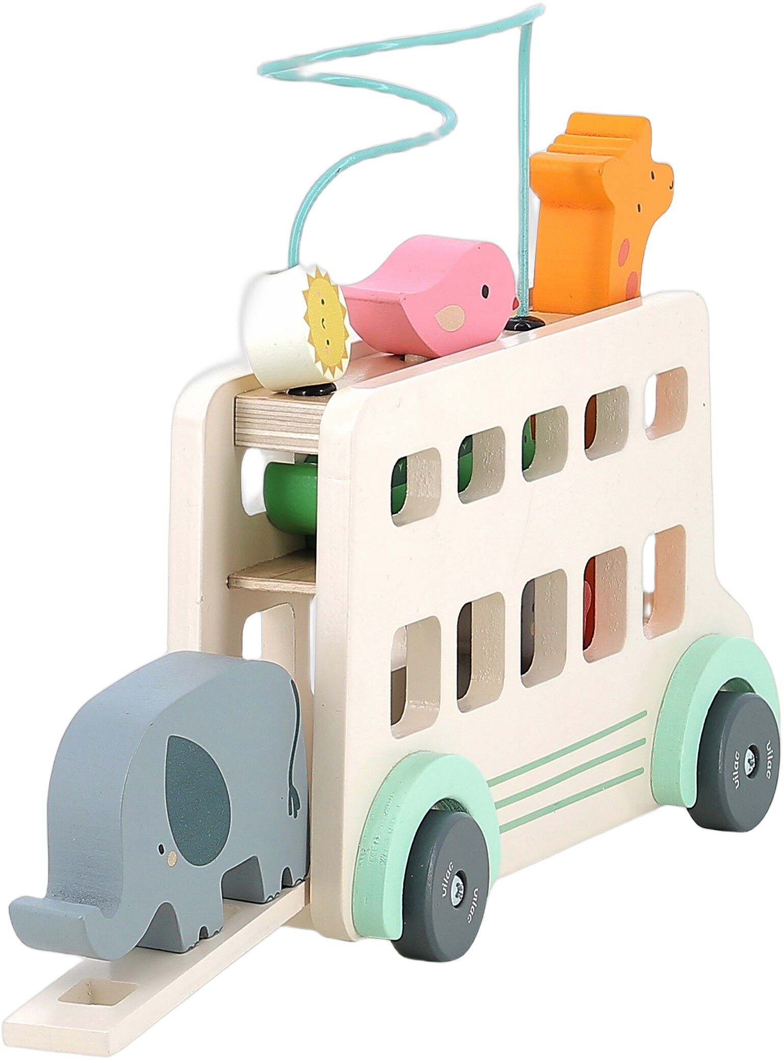 Vilac - Aktivitetsleg - Bus med dyr af Sarah Betz