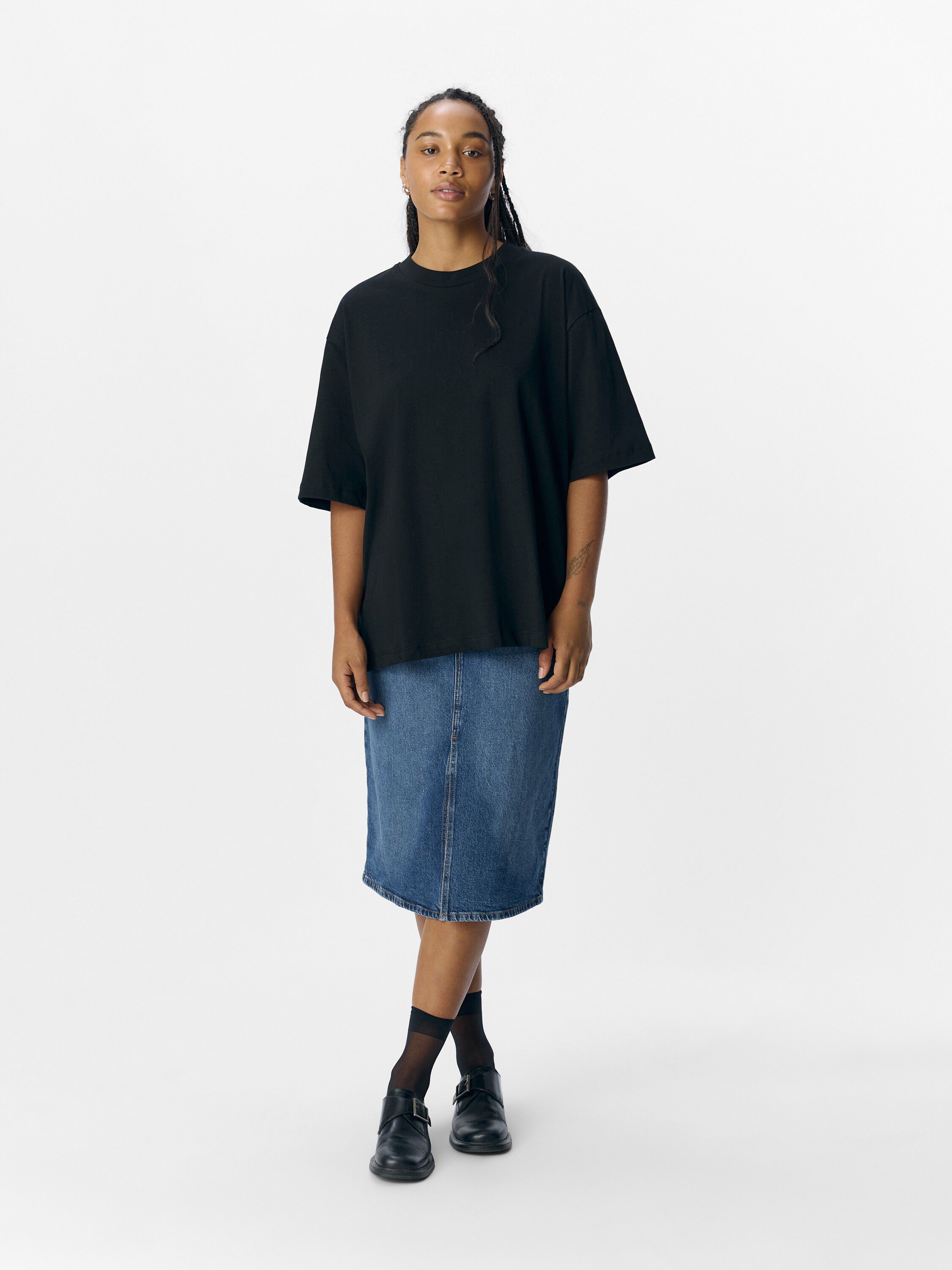 OBJGIMA 2/4 OVERSIZE T-SHIRT NOOS