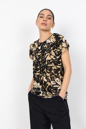 SC-ARETHA 46 T-shirt Sort