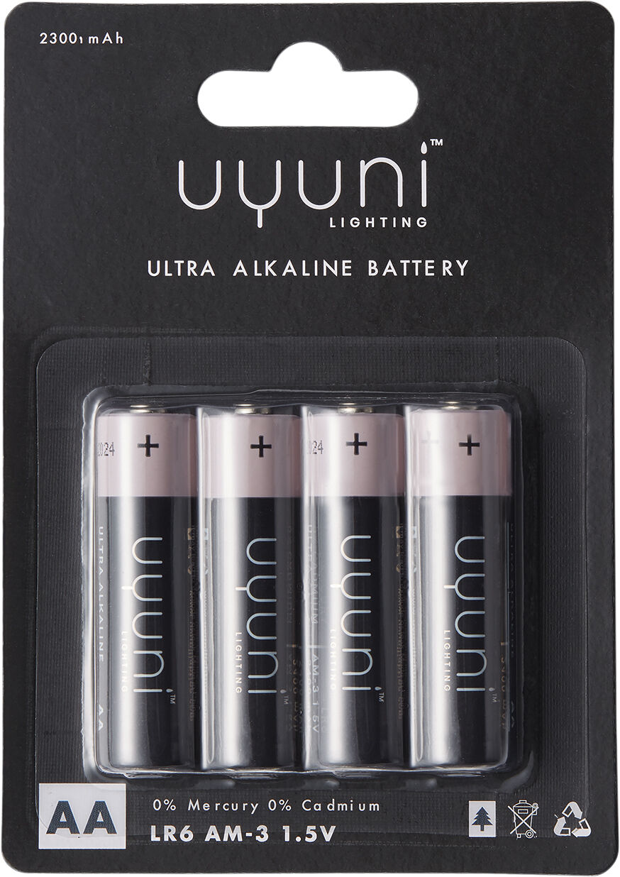 AA Battery, 1,5V, 2300mAh - 4 pack