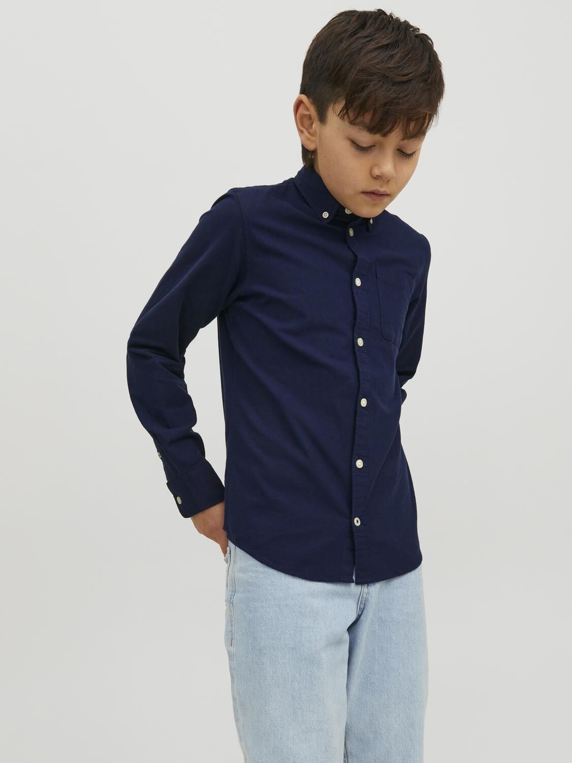 JJEOXFORD SHIRT L/S NOOS JNR