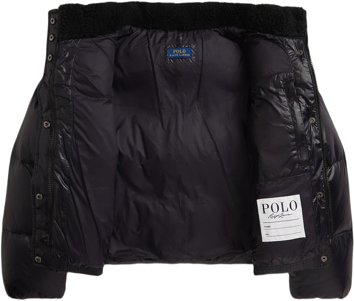 Teddy Fleece&ndash;Trim Down Boxy Jacket Teens