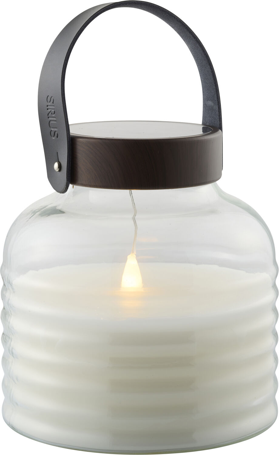 Aston Solar Krukke, &Oslash;20xH20cm, Sort/Brun