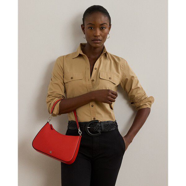 Crosshatch Leather Medium Danni Bag