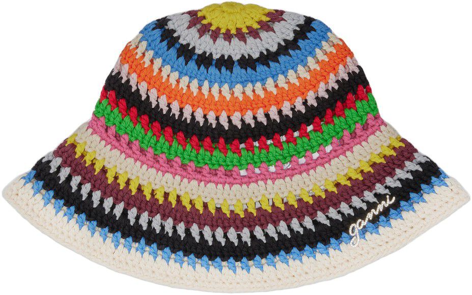 Cotton Crochet Bucket Hat